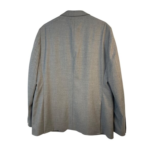 NWT 42R Mens J.M. Haggar Slim Fit Stretch Suit Seperate Jacket Gray Blazer - Picture 10 of 12